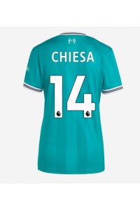 Fotbalové Dres Liverpool Federico Chiesa #14 Dámské Třetí Oblečení 2025-26 Krátký Rukáv